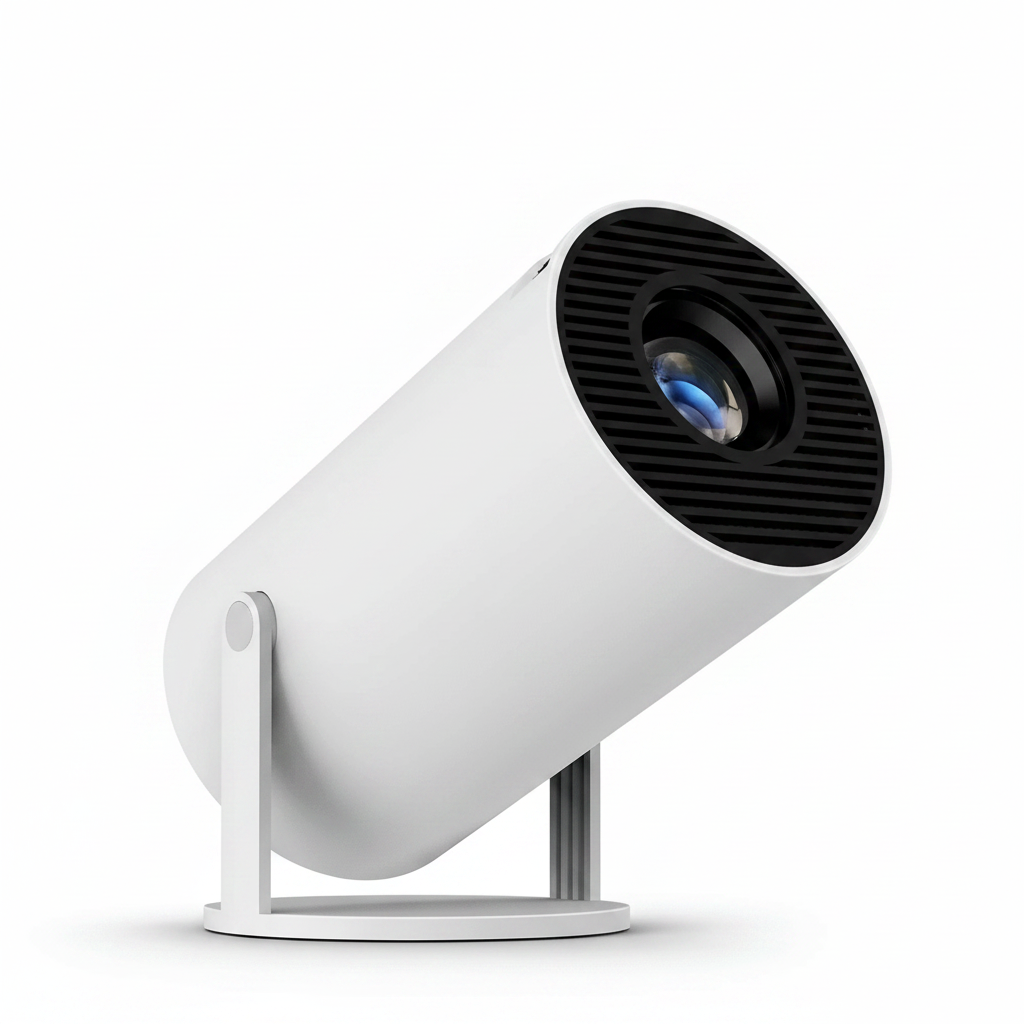 Projector 4K 1080P Support with Bluetooth and Wifi 6, Auto Correction/Focus, Mini Projector Smart for Movie Projection