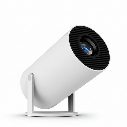 Projector 4K 1080P Support with Bluetooth and Wifi 6, Auto Correction/Focus, Mini Projector Smart for Movie Projection
